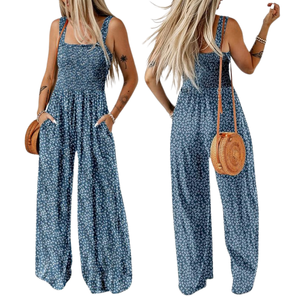 Combinaison Fleurie Luna | Style d’Été Bohème, Chic et Léger