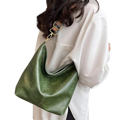 Sac Bandoulière Bohème 2-en-1 en Cuir Vegan | Écologique & Léger