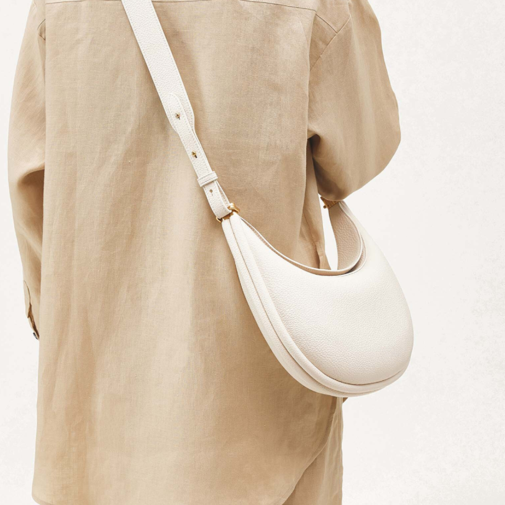 Sac Lune Convertible en Cuir PU | Élégant Sac à Épaule