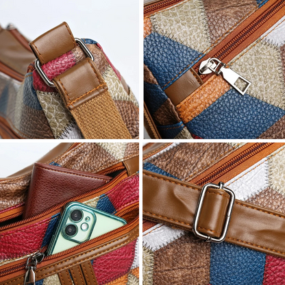 Sac Bandoulière Femme | Vintage en Similicuir Vegan