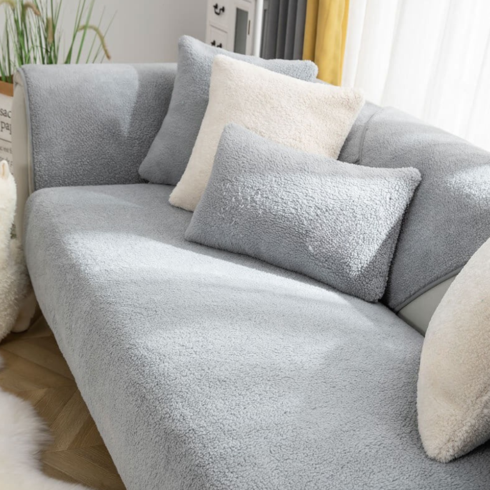 Gris / Oreiller: 45 x 45 cm (1pc)