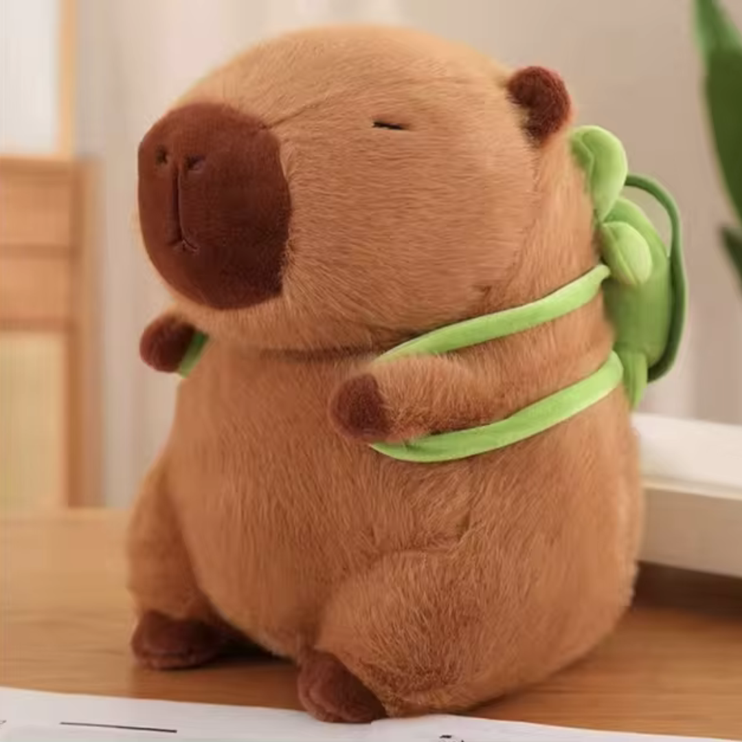 Peluche capybara kawaii | Idéale pour enfants et déco
