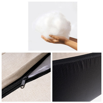 OrthoLuxe Canapé-Lit pour Chien | Soutien Complet et Confort Lavable