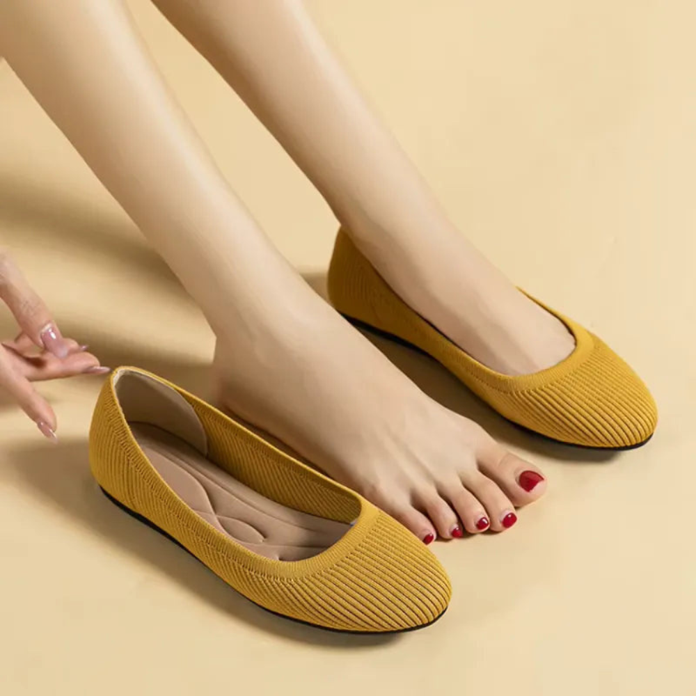 Ballerines StyleEase | Confort Antidérapant avec Soutien de Voûte