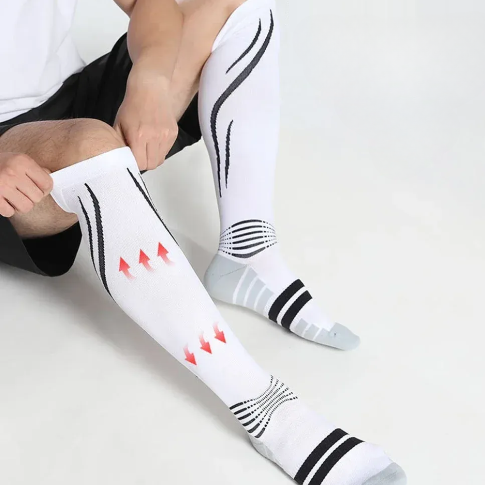 Chaussettes de Compression Running Unisexes | Fasciite Plantaire, Soutien des Jambes