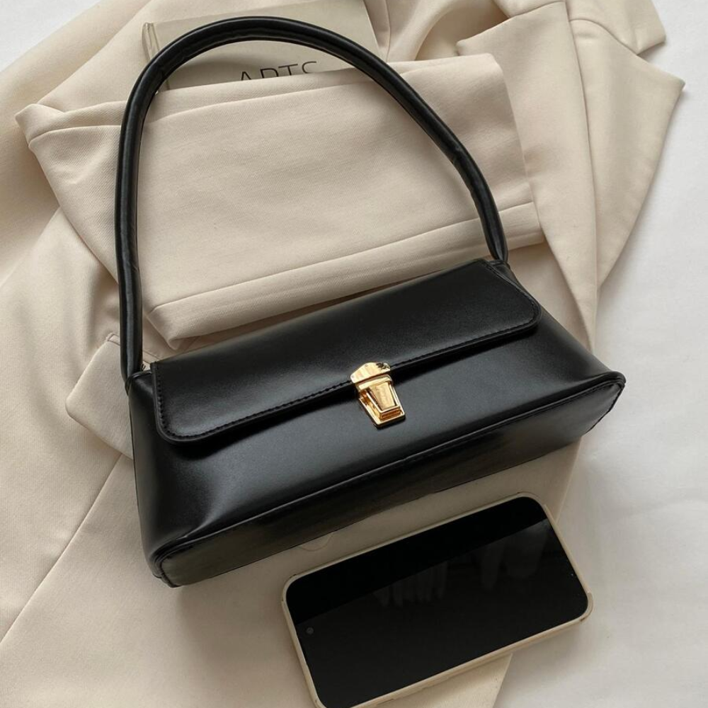 Sac à Main Baguette Minimaliste | Sac d’Épaule Élégant, Tendance