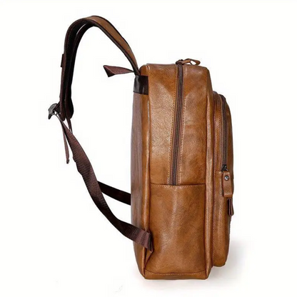 Sac à Dos Homme en Similicuir pour Ordinateur Portable | Moderne, Élégant