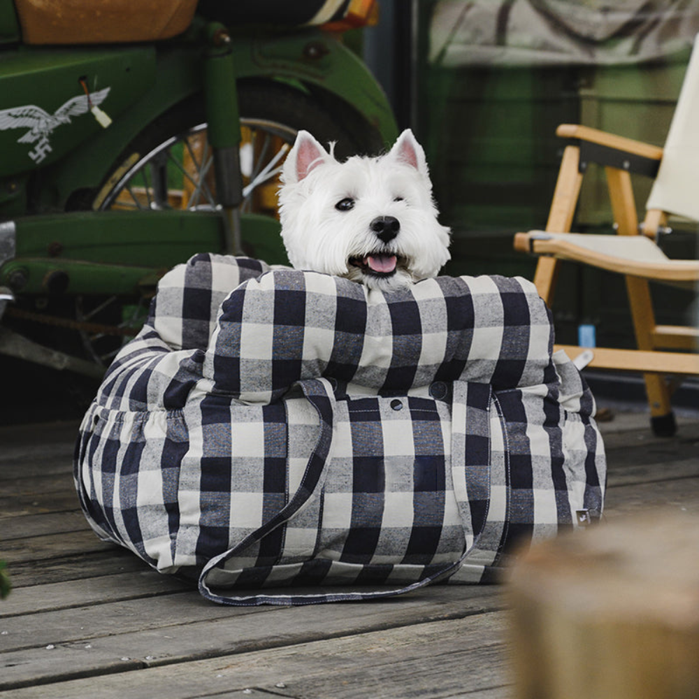 PawRide Siège Auto pour Chien | Lit de Voyage Portable, Confortable