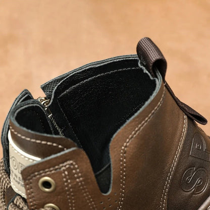 Botte orthopédique homme imperméable et résistante