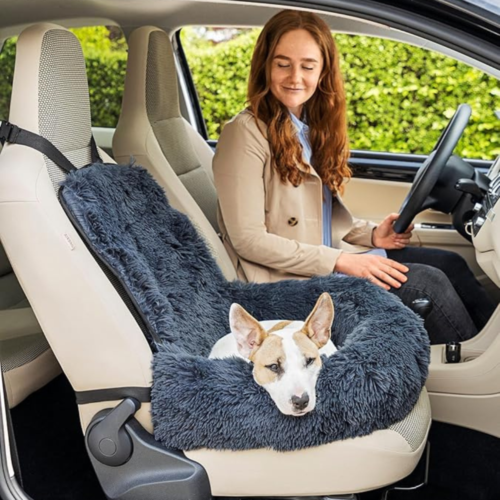 CozyRide Siège Auto 2‑en‑1 pour Animaux | Confort et Protection Partout