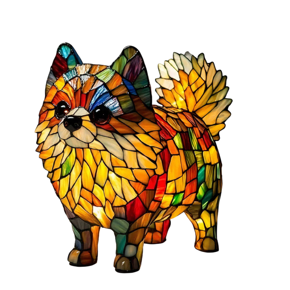 Lampe Souvenir Chien LED – Lumière Apaisante et Design Émotionnel