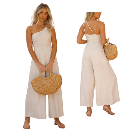 Combinaison Lin Été – Légère, Ample en Respirante