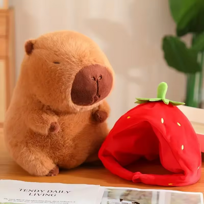 Peluche capybara kawaii | Idéale pour enfants et déco