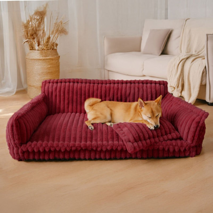 DreamPaws Lit Orthopédique pour Chien | Confort Doux et Lavable
