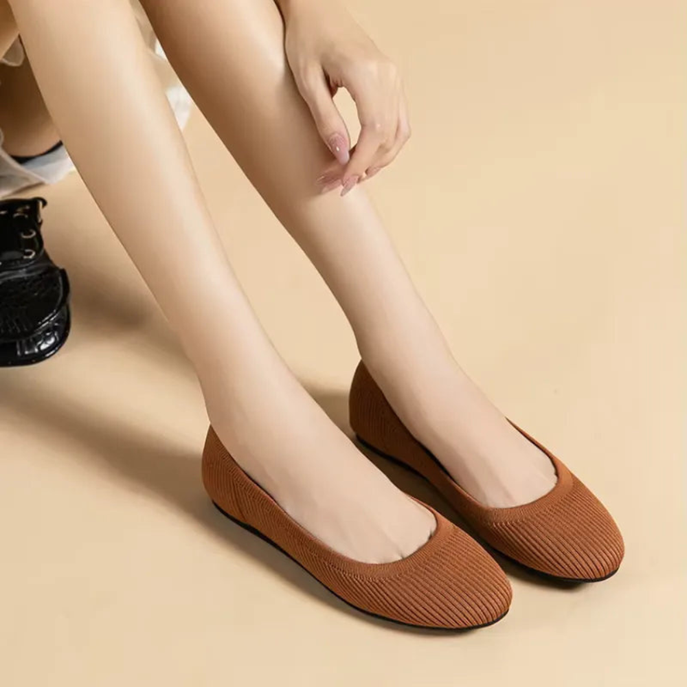 Ballerines StyleEase | Confort Antidérapant avec Soutien de Voûte