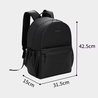 Sac à Dos Urbain Noir | Étanche et Compartiment pour Ordinateur Portable