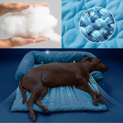 Tapis Rafraîchissant pour Chien | Protège-Canapé Lavable