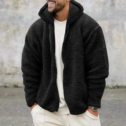 André - Hoodie Sherpa Zippée