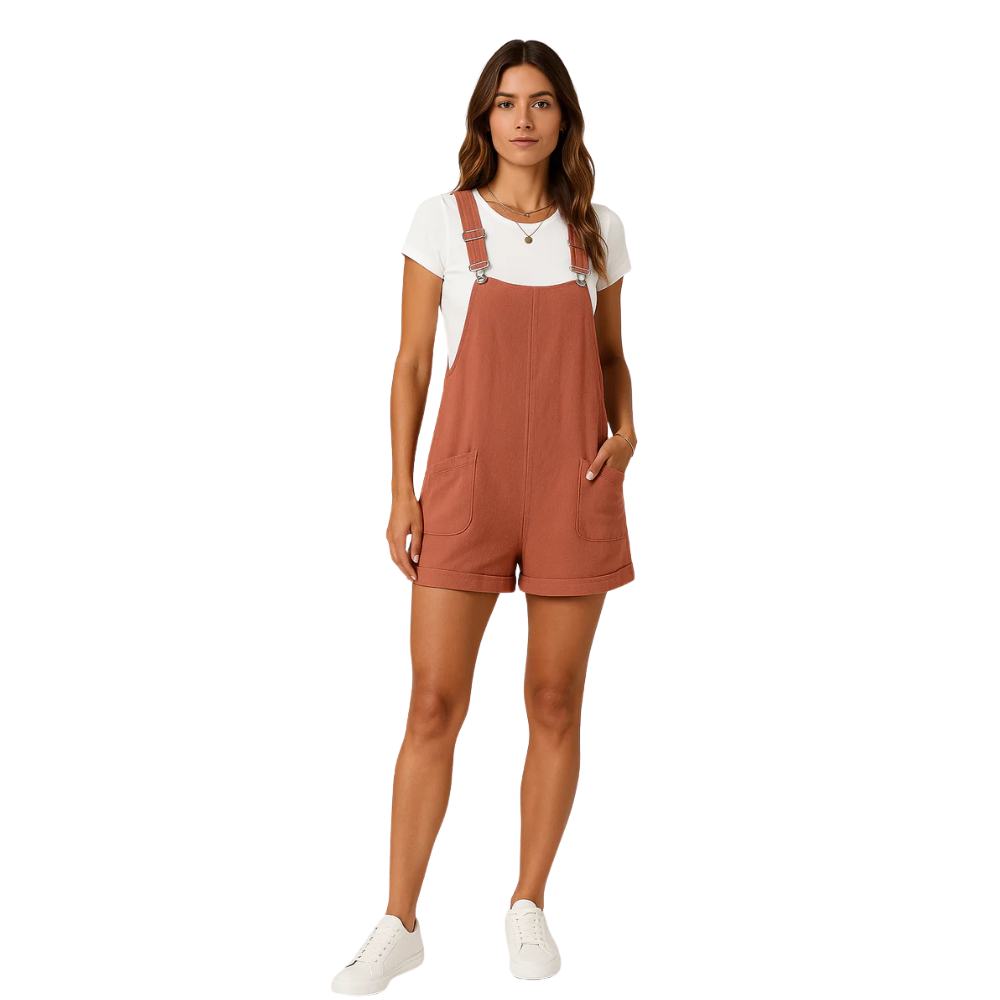 Combinaison Coton Bohème – Légère, Ample, Idéale pour l’Été