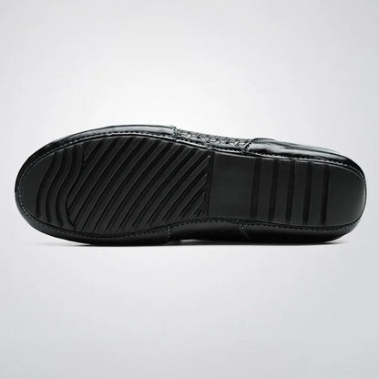 Mocassin orthopédique homme ajouré respirant