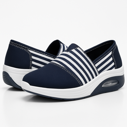 Chaussures Été Femme Slip-On – Confort Souple et Enfilage Rapide