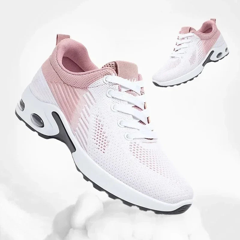 Baskets orthopédiques femme avec semelle à coussin d’air – confort pour marche et douleurs aux pieds