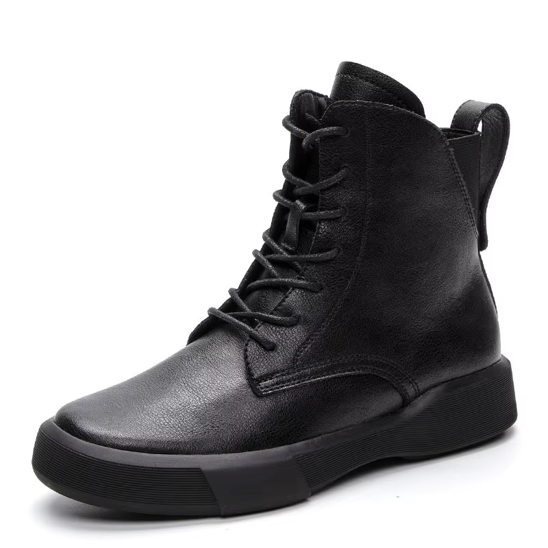 Botte orthopédique femme à lacets pratiques