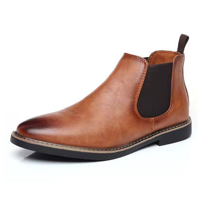Botte orthopédique homme style vieilli moderne