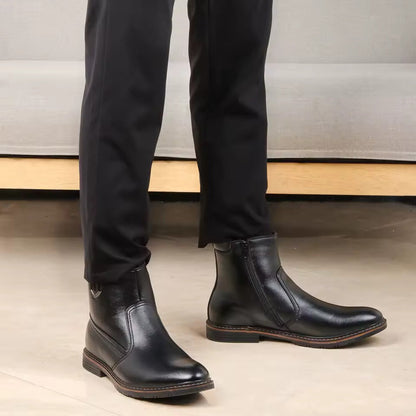 Botte orthopédique homme style vintage