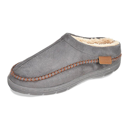 Chausson orthopédique homme effet suédine doublé chaud