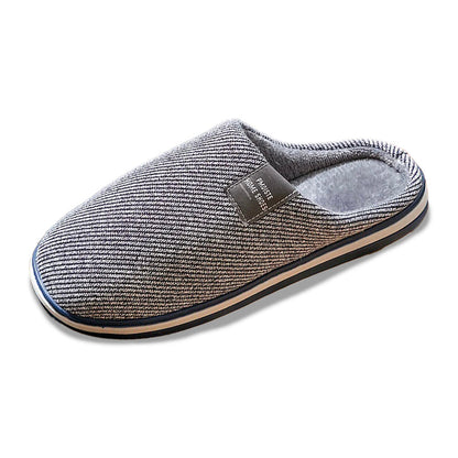 Chausson orthopédique homme rayé esprit rétro