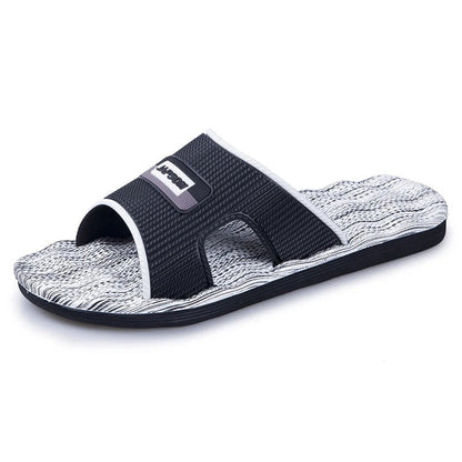 Claquette orthopédique homme semelle ondulée respirante