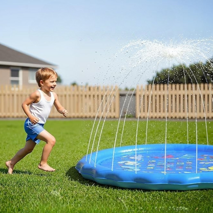 Tapis d’Eau Arroseur Enfant – Jeu d’Été Rafraîchissant et Educatif