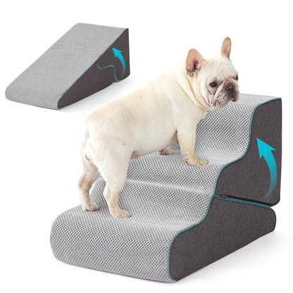 PawStride Escaliers Pliables pour Chien | Rampe et Escaliers Convertibles
