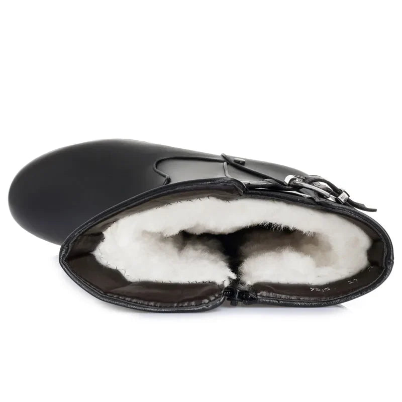 Botte orthopédique femme imperméable haute