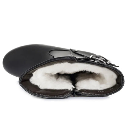 Botte orthopédique femme imperméable haute