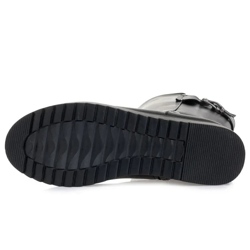 Botte orthopédique femme imperméable haute