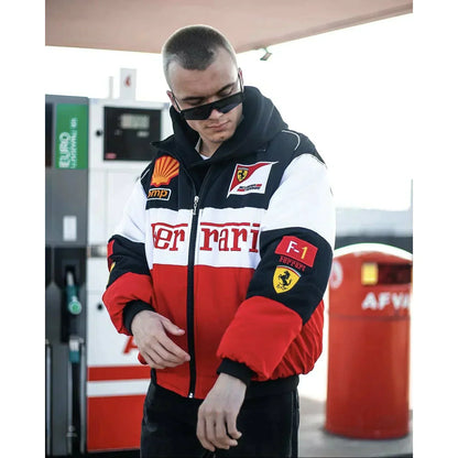 Veste Racing Ferrari | Classique Style Sport Retro