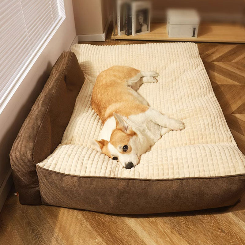 SnuggleRest Lit Lavable pour Animaux | Épais & Confort Toutes Saisons