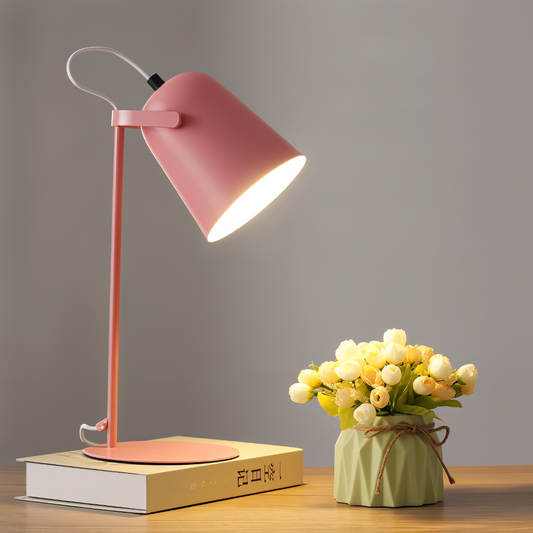 Lampe de Bureau Nordique Moderne | Éclairage Rotatif,  Respectueux des Yeux