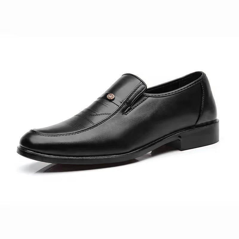Mocassin orthopédique homme bout carré élégant