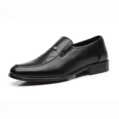 Mocassin orthopédique homme bout carré élégant