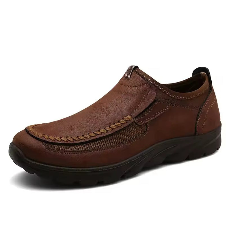 Mocassin orthopédique homme semelle ergonomique