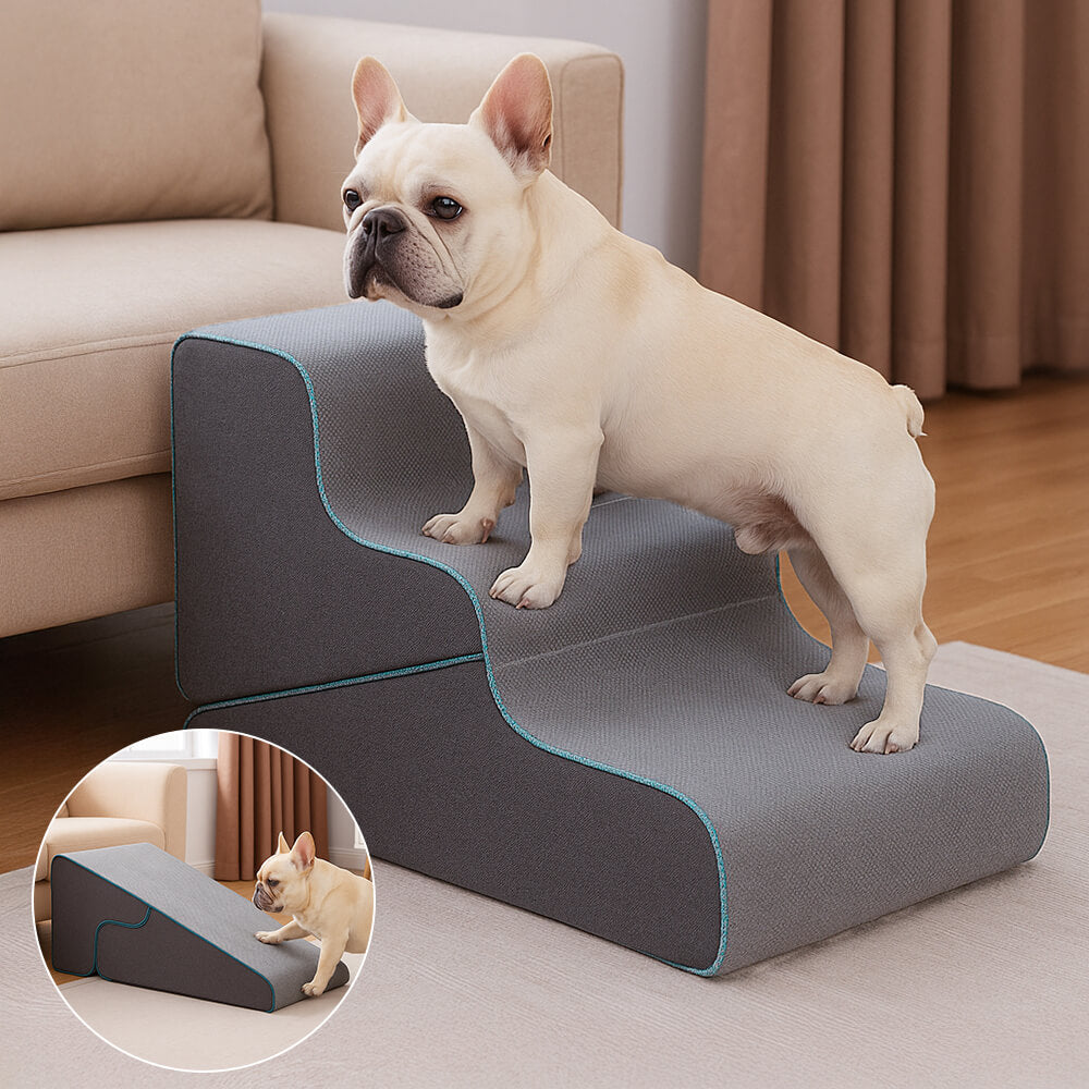 PawStride Escaliers Pliables pour Chien | Rampe et Escaliers Convertibles