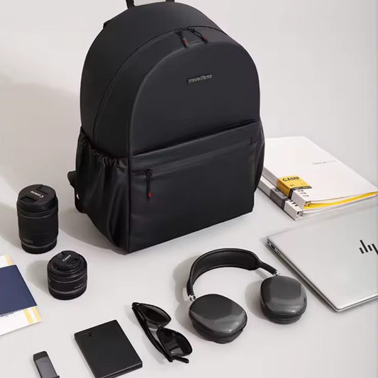 Sac à Dos Urbain Noir | Étanche et Compartiment pour Ordinateur Portable