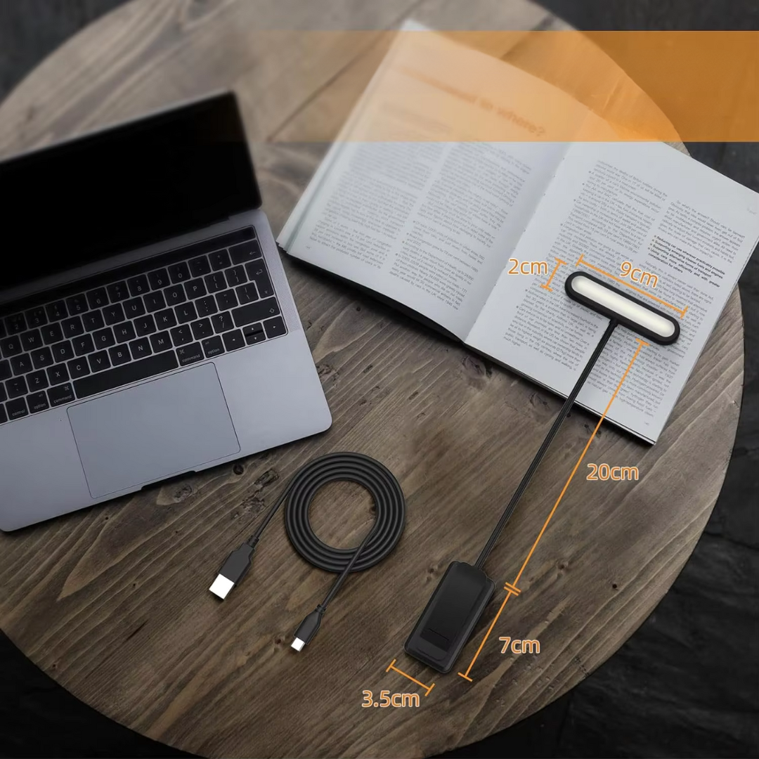 Lampe de lecture LED avec clip | Rechargeable et portable