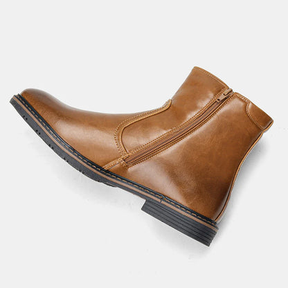 Botte orthopédique homme style vintage