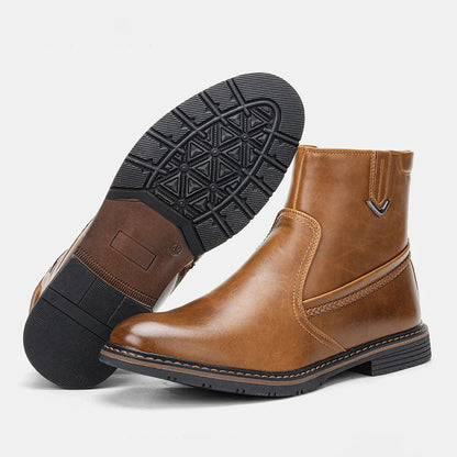 Botte orthopédique homme style vintage