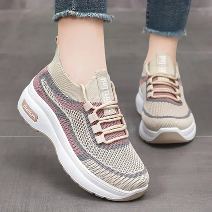 Stradora Lift+ – chaussures orthopédiques femme avec maintien renforcé et semelle plateforme amortissante