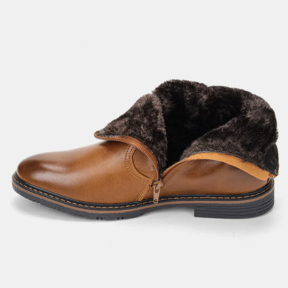 Botte orthopédique homme style vintage